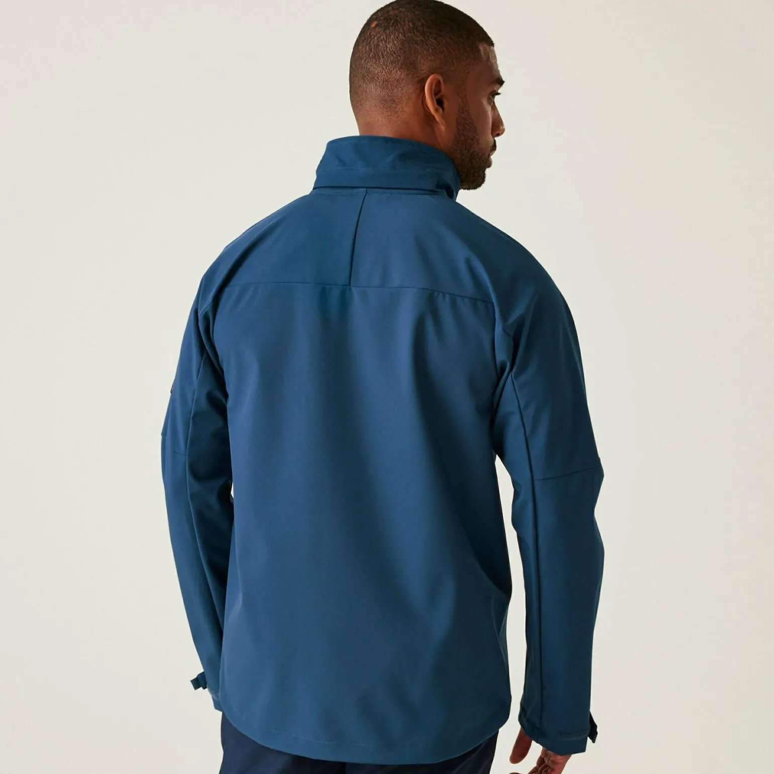 Męski softshell przeciwdeszczowy Arana | Niebieski
