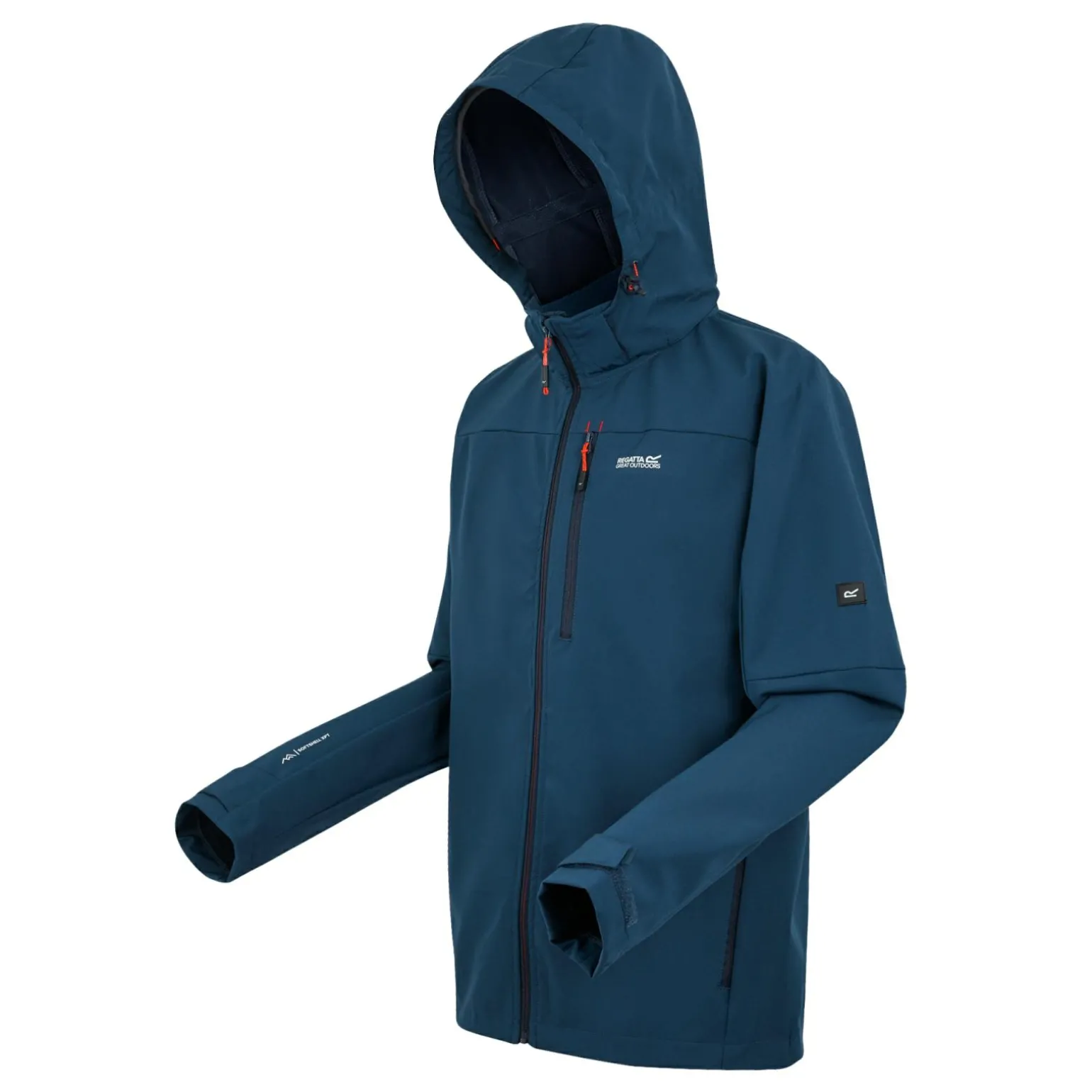 Męski softshell przeciwdeszczowy Arana | Niebieski
