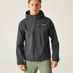 Męski softshell przeciwdeszczowy Arana | Szary