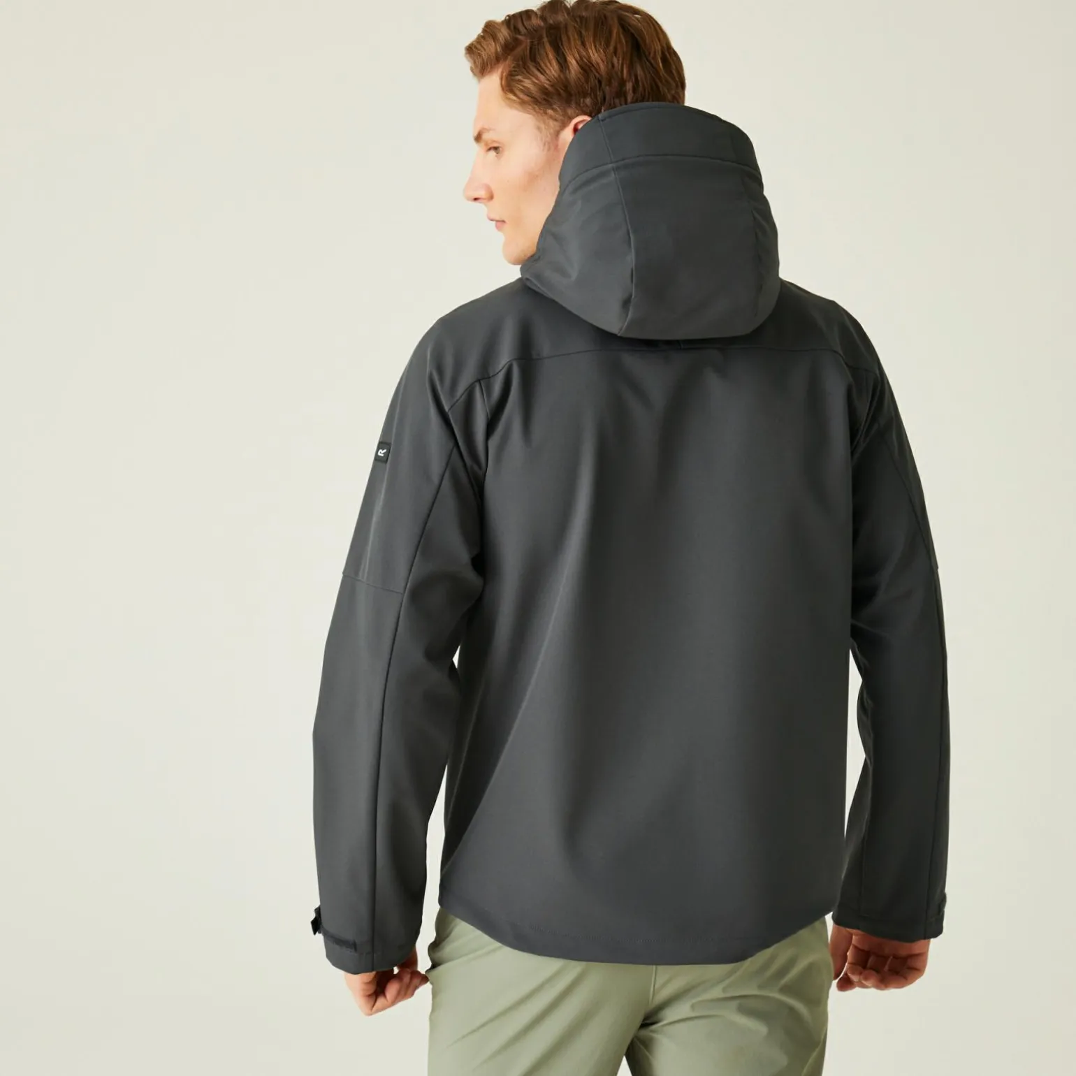 Męski softshell przeciwdeszczowy Arana | Szary