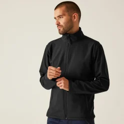Męski softshell Reid | Czarny
