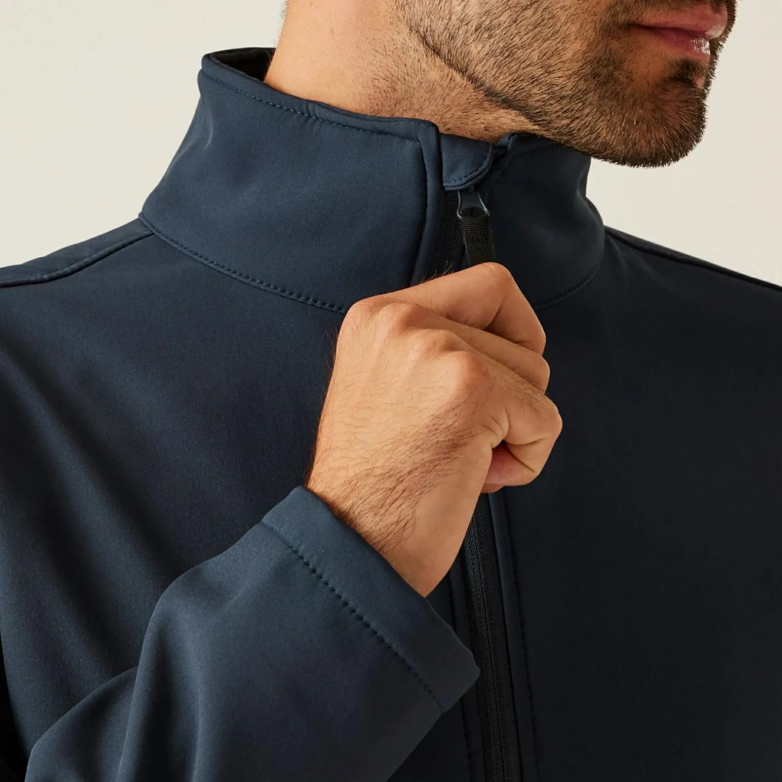 Męski softshell Reid | Granatowy