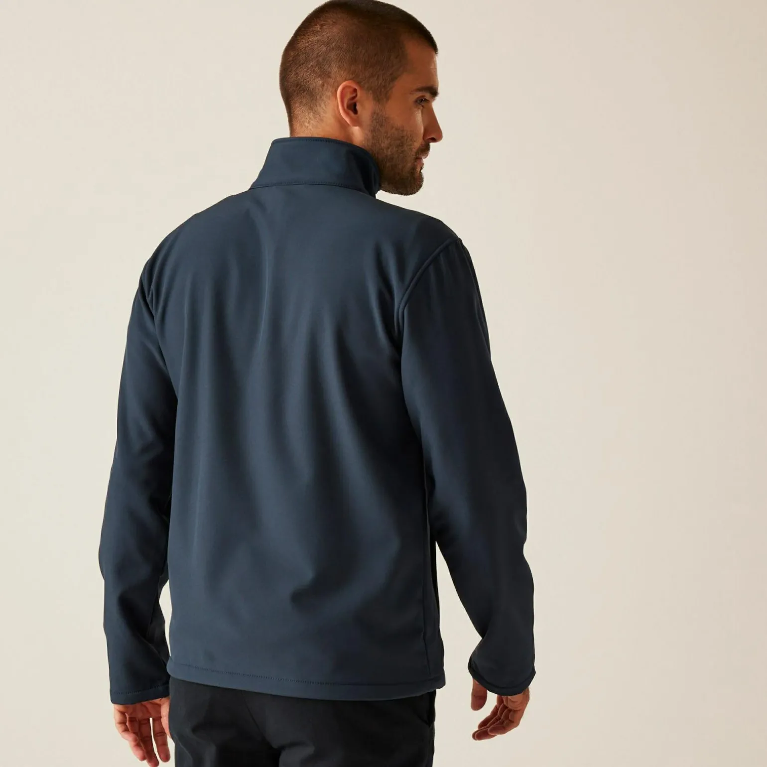 Męski softshell Reid | Granatowy