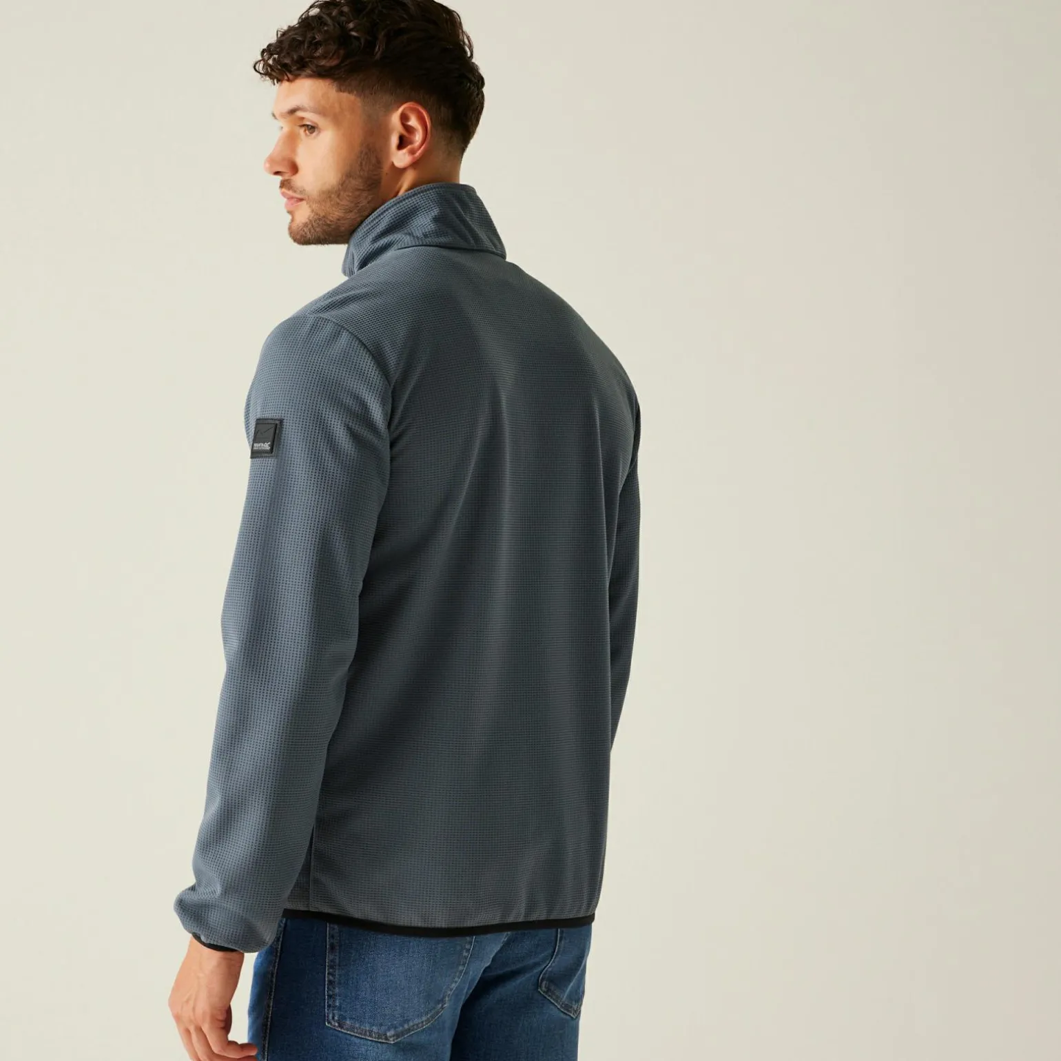 Męski softshell Romain | Szary