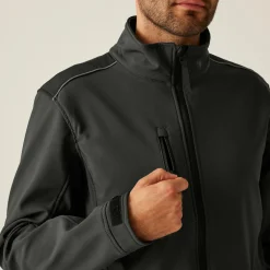 Męski softshell Sandstorm | Szary
