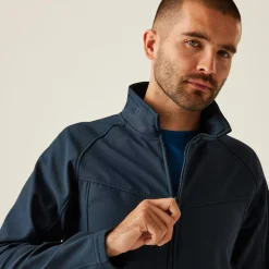 Męski softshell Uproar | Granatowy