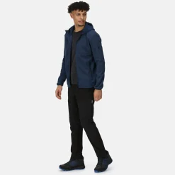 Męski softshell z kapturem Bresdon | Ciemnoniebieski