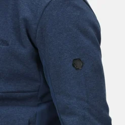 Męski softshell z kapturem Bresdon | Ciemnoniebieski