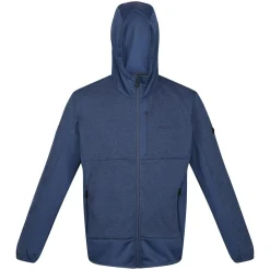 Męski softshell z kapturem Bresdon | Ciemnoniebieski