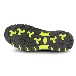 Męskie buty robocze ochronne Sandstone | Szaro-limonkowy