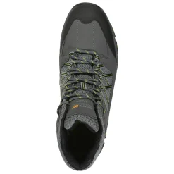 Męskie buty robocze ochronne Sandstone | Szaro-limonkowy