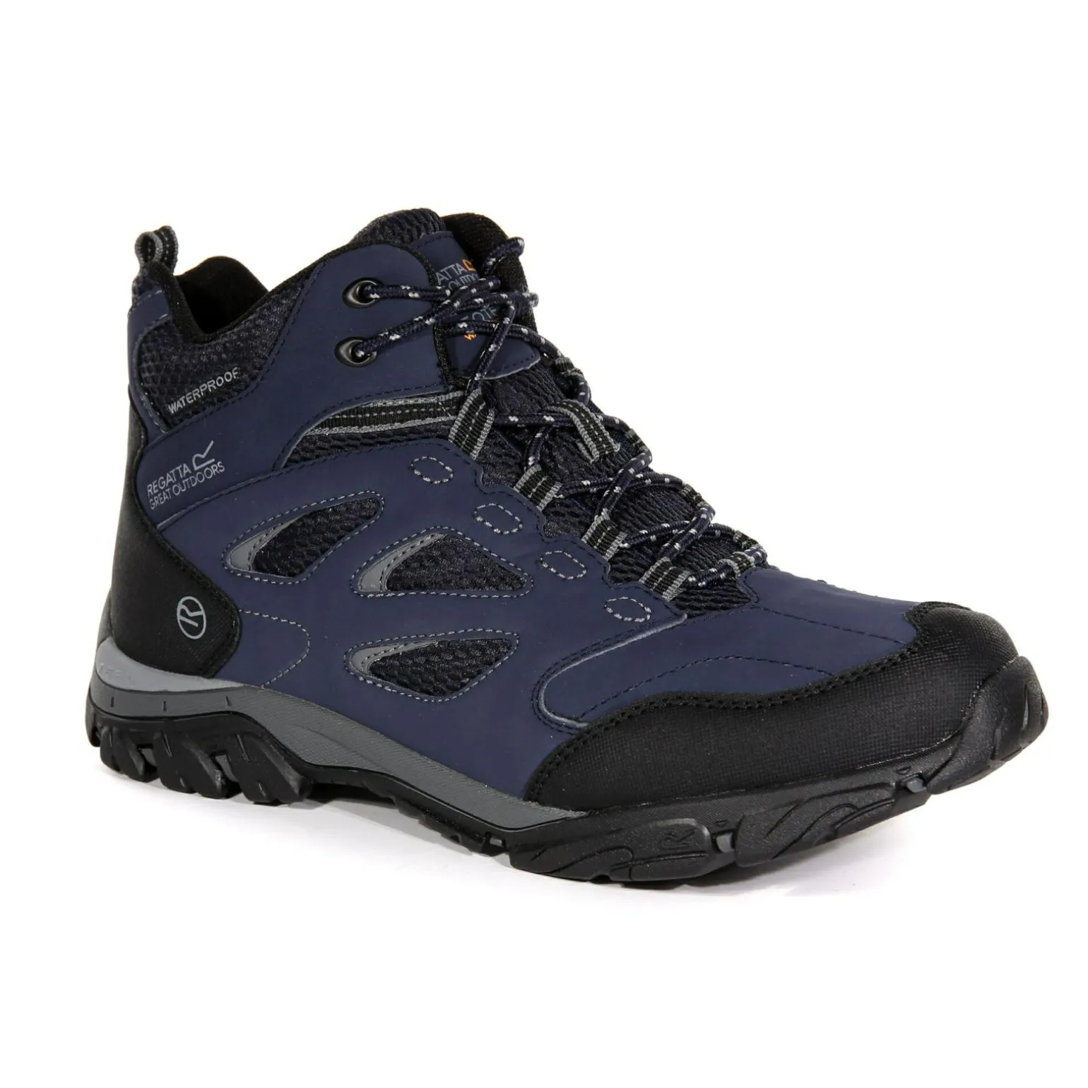 Męskie buty trekkingowe HolcombeIEP Mid | Granatowo-szary