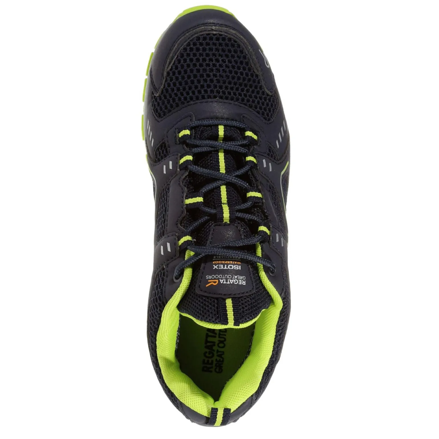 Męskie buty trekkingowe Vendeavour | Granatowo-żółty