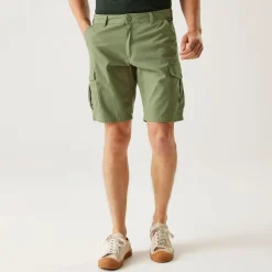 Męskie spodenki casual Ruwan | Zielony