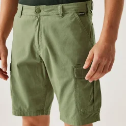 Męskie spodenki casual Ruwan | Zielony