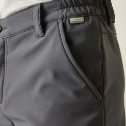 Męskie spodnie trekkingowe softshell Fenton | Szary