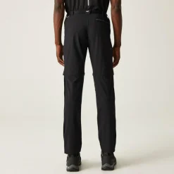 Męskie spodnie trekkingowe Xert Stretch III Zip Off | Czarny