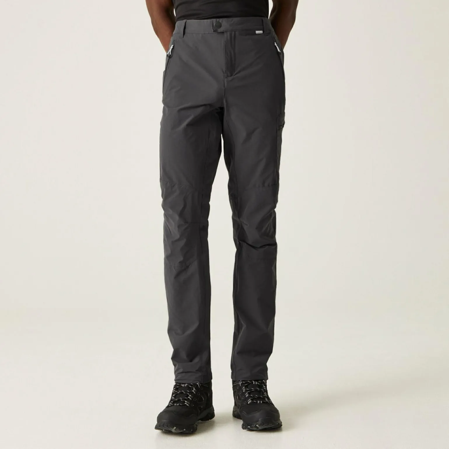 Męskie spodnie trekkingowe Highton | Szary