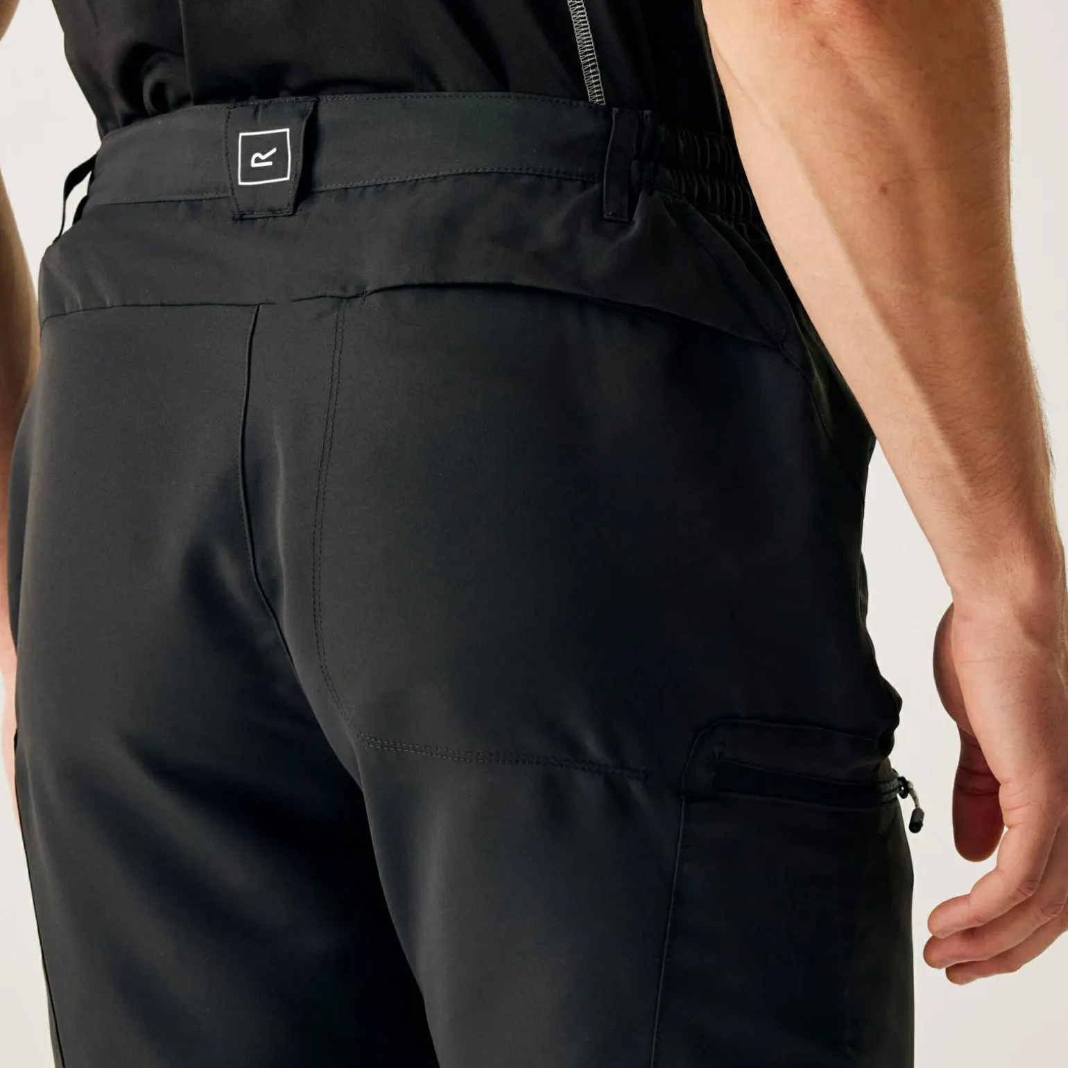 Męskie spodnie z odpinanymi nogawkami Leesville III Zip Off | Szary