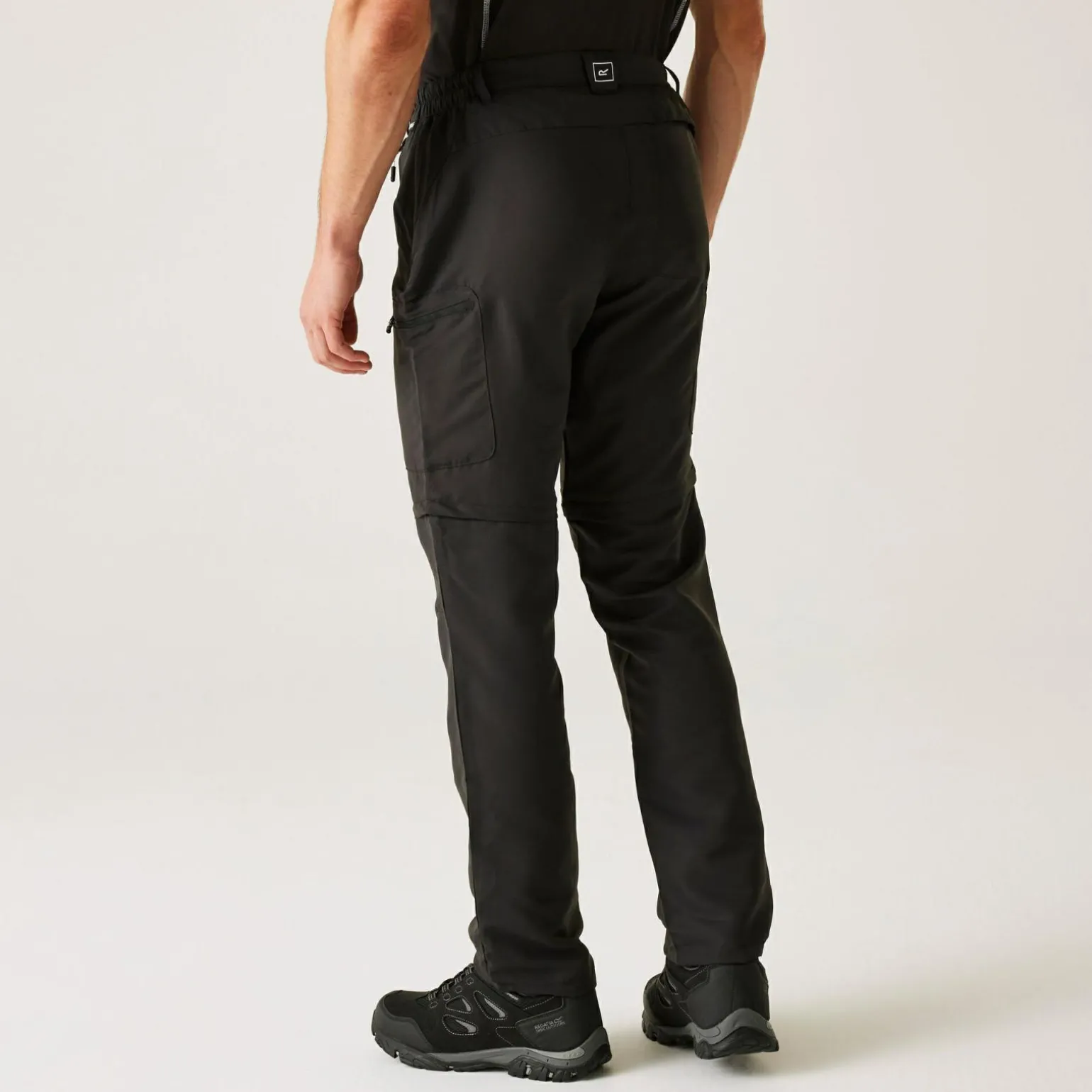 Męskie spodnie z odpinanymi nogawkami Leesville III Zip Off | Szary
