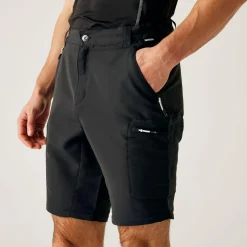 Męskie spodnie z odpinanymi nogawkami Leesville III Zip Off | Szary