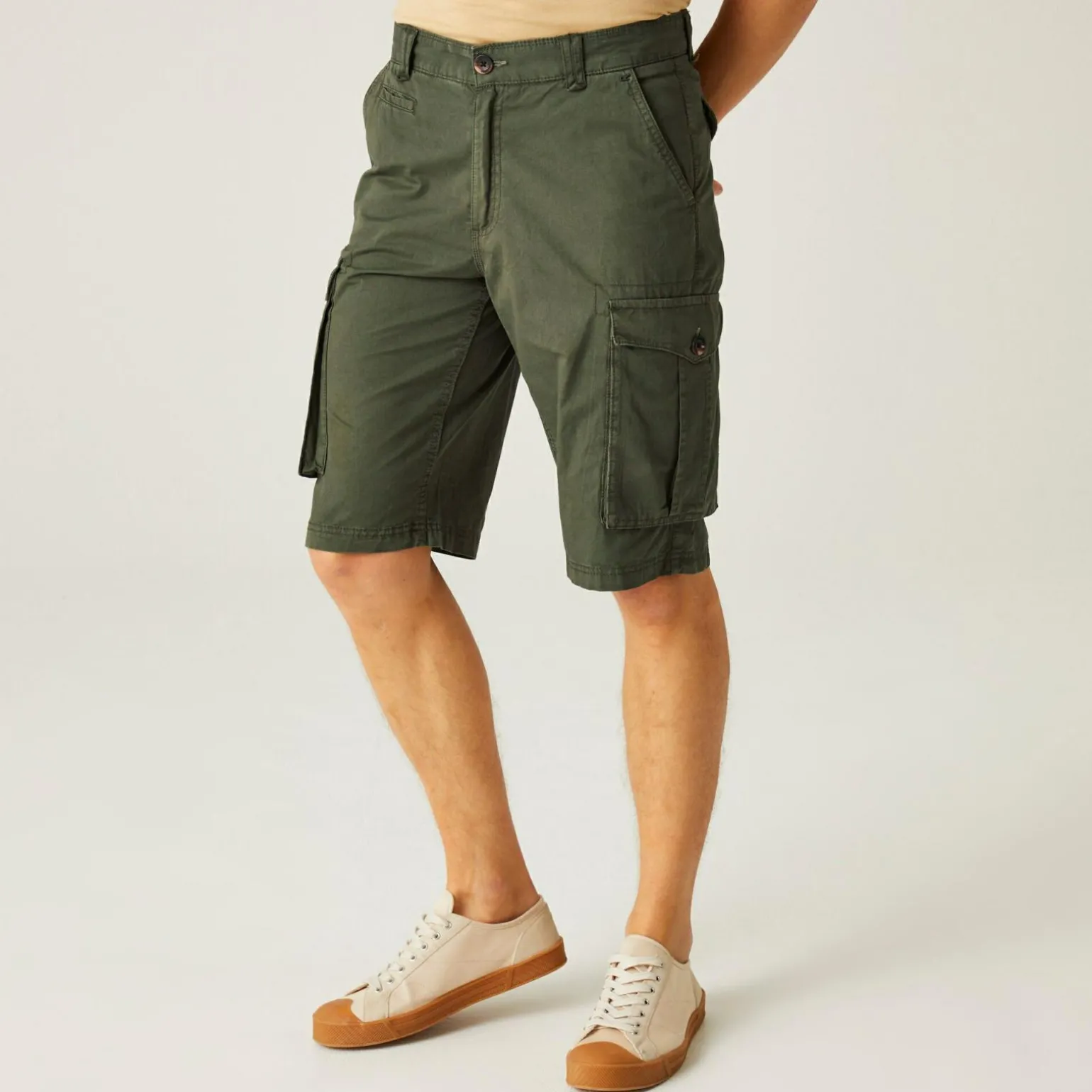 Męskie szorty Shorebay | Ciemne khaki