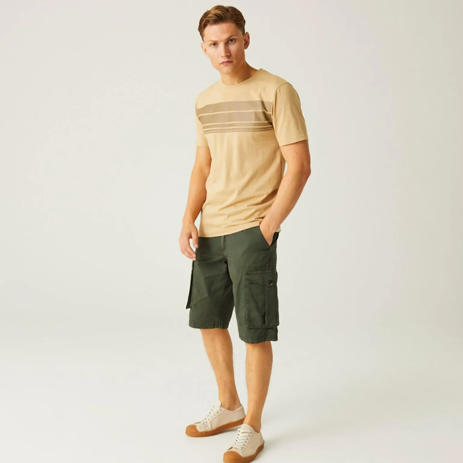 Męskie szorty Shorebay | Ciemne khaki