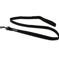 Odblaskowa smycz dla psa 12cm | Czarny