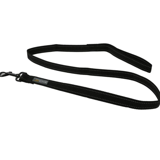 Odblaskowa smycz dla psa 12cm | Czarny