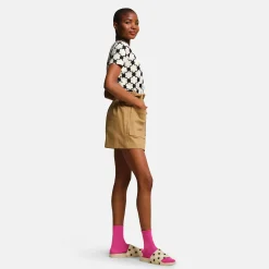 Orla Kiely - Damska koszulka | Czarny