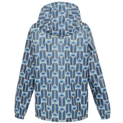 Orla Kiely - Damska kurtka kieszonkowa Summer Pack-It | Granatowy