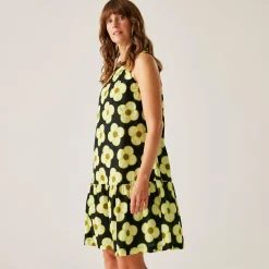 Orla Kiely - Damska sukienka Summer II | Czarny