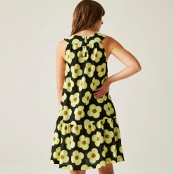 Orla Kiely - Damska sukienka Summer II | Czarny