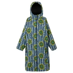 Orla Kiely - Damski płaszcz plażowy wodoodporny Changing Robe | Zielony