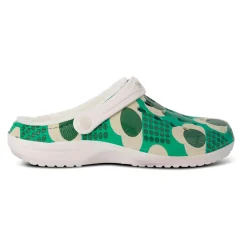Orla Kiely - Damskie buty Cosy Clogs | Zielony
