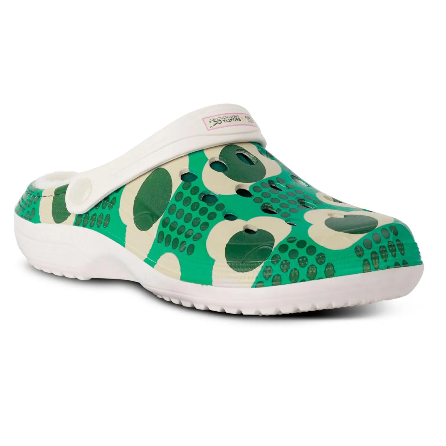 Orla Kiely - Damskie buty Cosy Clogs | Zielony