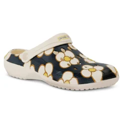 Orla Kiely - Damskie sandały Clog | Czarny