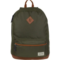 Plecak z kieszenią na laptop Stamford 20L | Ciemne khaki