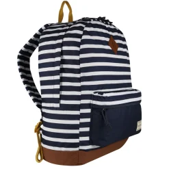 Plecak z kieszenią na laptop Stamford 20L | Granatowy w paski