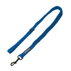 Smycz dla psa odblaskowa 12cm | Jasnoniebieski