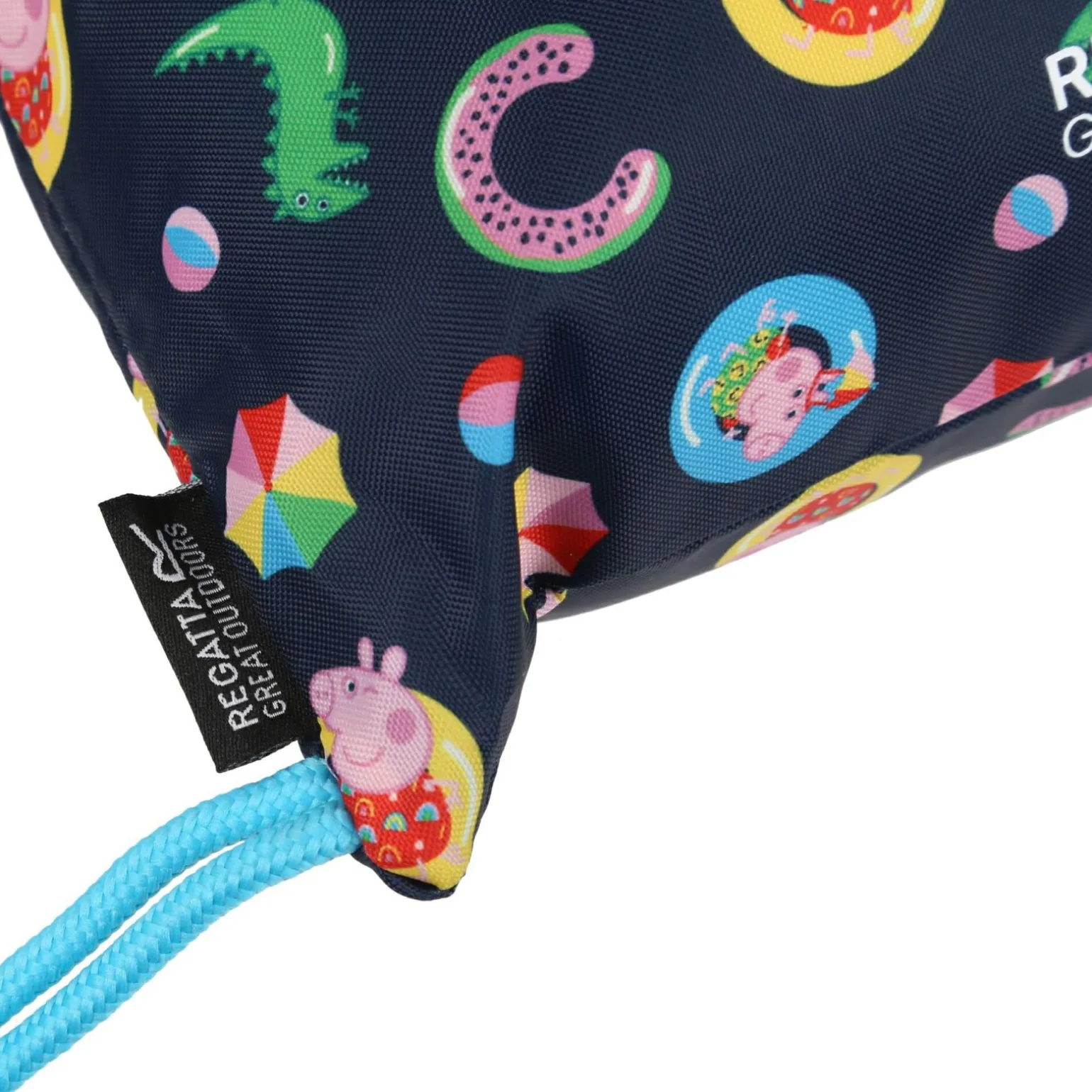 Torba na pływalnię Peppa | Granatowy we wzór
