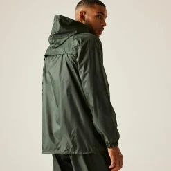 Unisex kurtka przeciwdeszczowa Stormbreaker | Oliwkowy
