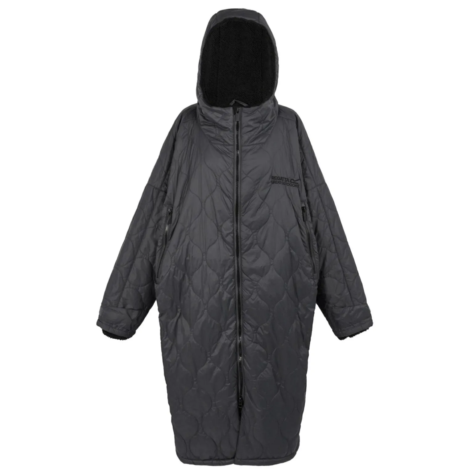 Unisex płaszcz plażowy Quilted | Szary