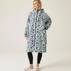 Unisex płaszcz plażowy wodoodporny Changing Robe | Niebieski