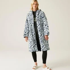 Unisex płaszcz plażowy wodoodporny Changing Robe | Niebieski