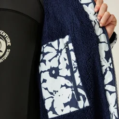 Unisex płaszcz plażowy wodoodporny Changing Robe | Niebieski