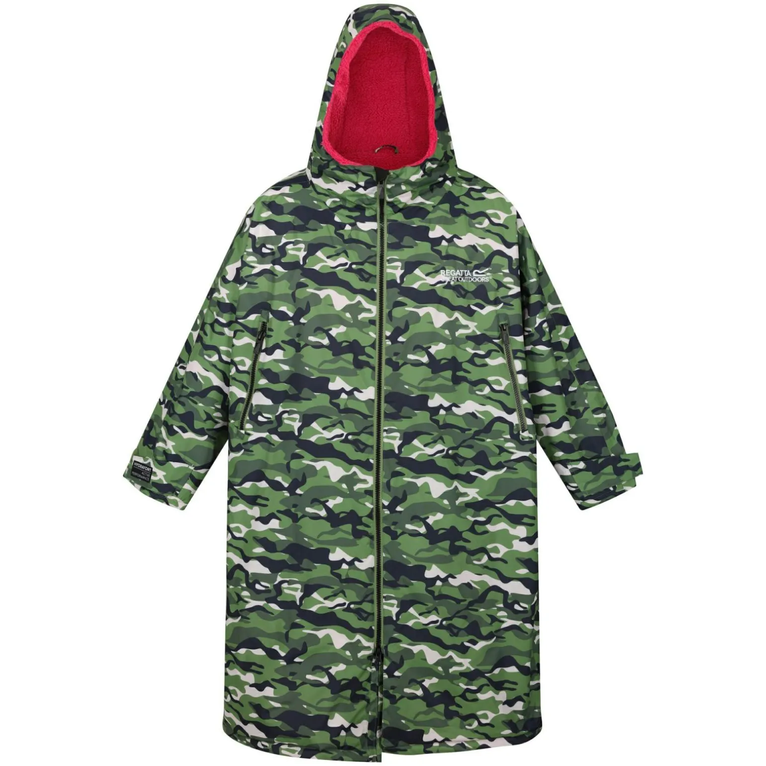 Unisex płaszcz plażowy wodoodporny Changing Robe | Jasnozielony