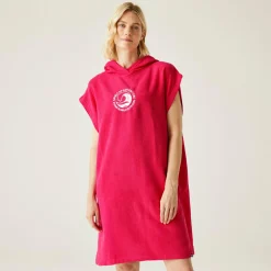 Unisex ręcznik plażowy | Fuksja